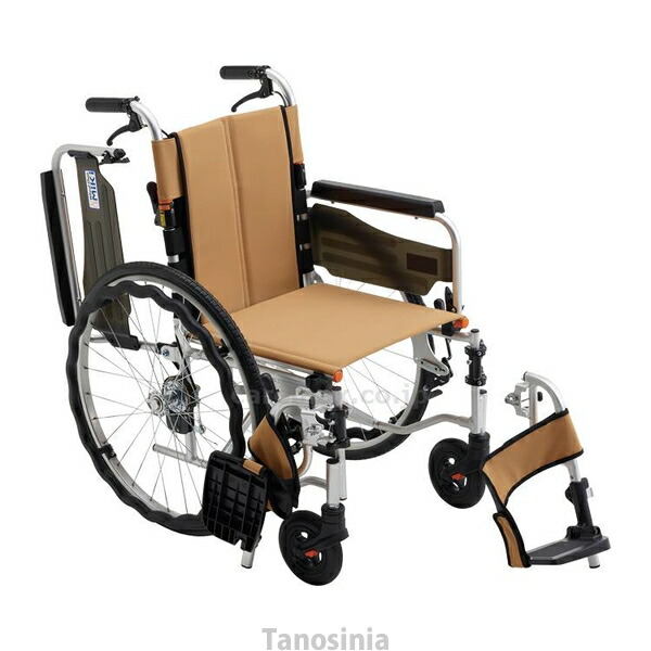 軽銀自走車椅子 STR-3 黄色赤銅色（S-17K） ミキ 4536697117036 k23-mk