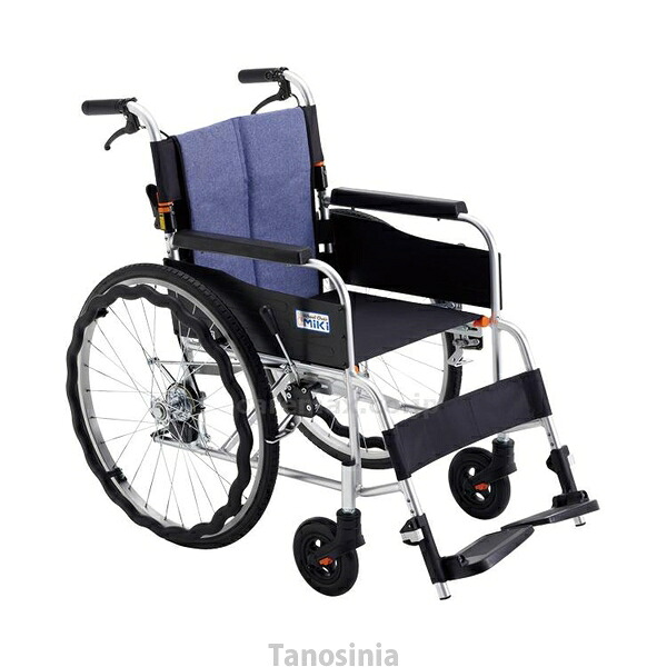 軽銀自走車椅子 JTN-1B 座幅40 ヘザーグレー（S-15） ミキ 4536697117098 k23-mk