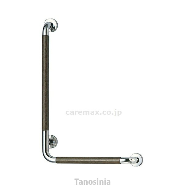 φ35 L形ウッドニギリバー （右） No.812R 鏡面磨・D赤銅色 シロクマ 4936350076470 k23-mk