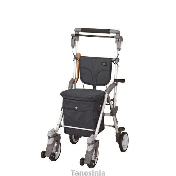 スルーンボックスN CB-10 シルバーカー マキテック 介護用品 折りたたみ キャスター 座面 杖 傘立て 大型バッグ SGマーク K22-1｜介護用品・健康スポーツタノシニア