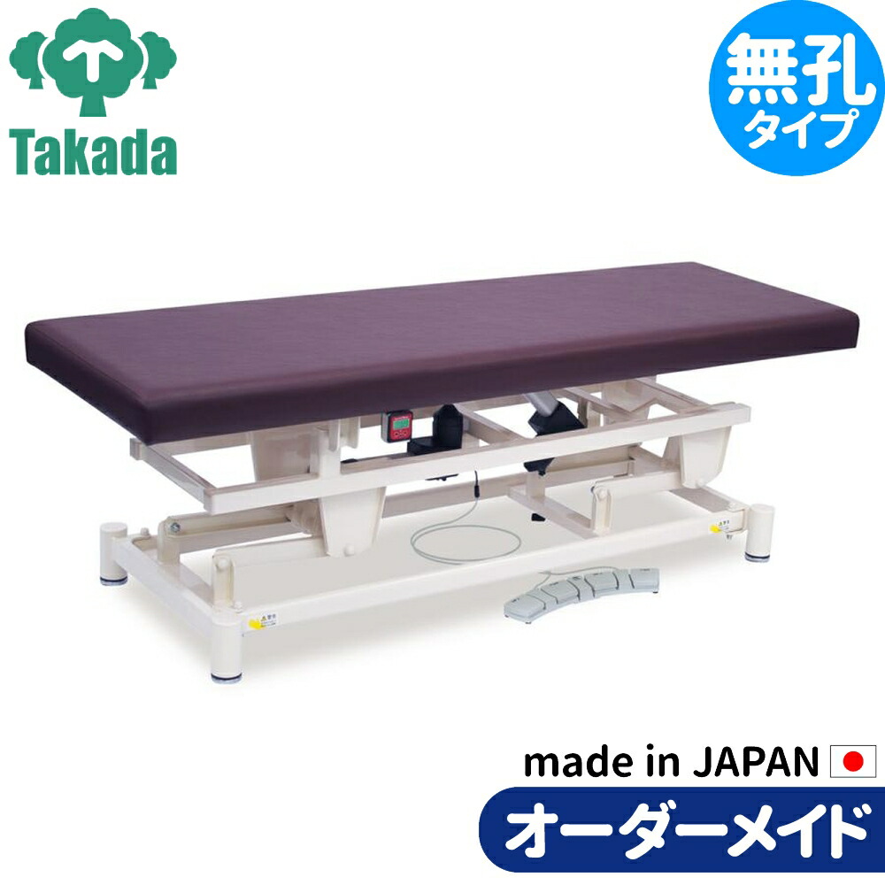 電動昇降ベッド 高田ベッド製作所 電動WFベッド 電動ベッド 電動昇降台 業務用ベッド 電動縦転ハイロー TB-1596 整骨院 治療院 リハビリ 訓練台 整体ベッド 施術台 施術ベッド エステベッド オーダーメイド 日本製