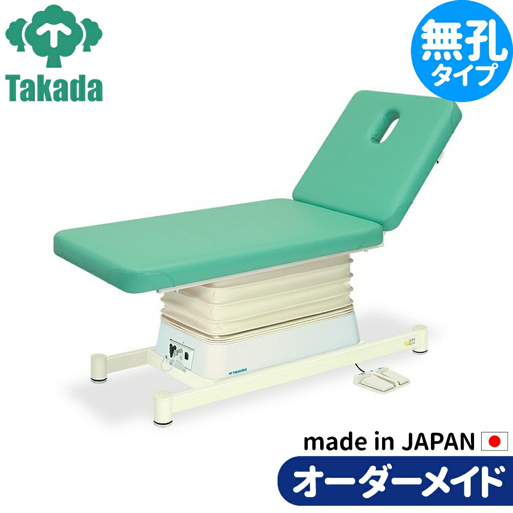 電動昇降ベッド 高田ベッド製作所 電動WFベッド 電動ベッド 電動昇降台 業務用ベッド 垂直電動Lタイプ TB-550 整体ベッド 施術台 施術ベッド エステベッド オーダーメイド 日本製