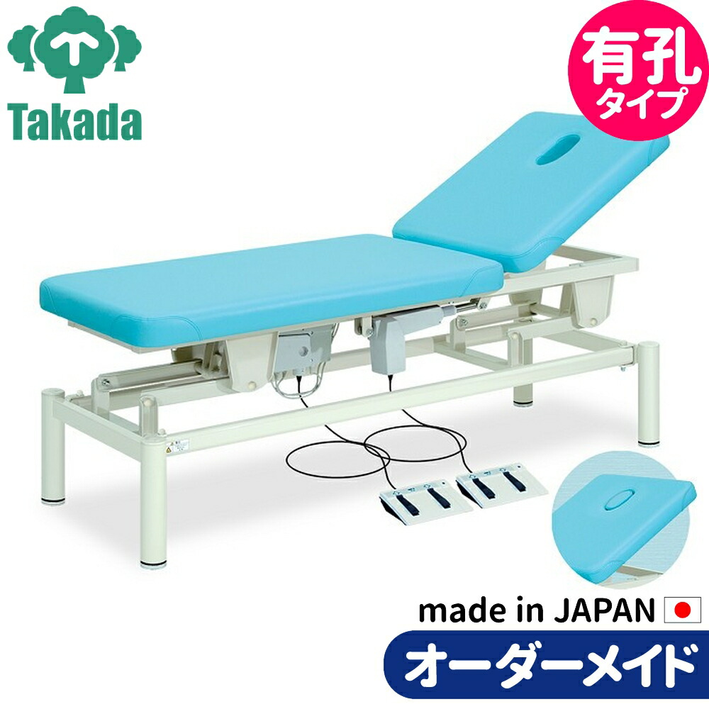 電動昇降ベッド 高田ベッド製作所 電動WFベッド 電動ベッド 電動昇降台 業務用ベッド 有孔フタ付2M電動 TB-186 整骨院 治療院 リハビリ 訓練台 整体ベッド 施術台 施術ベッド エステベッド オーダーメイド 日本製