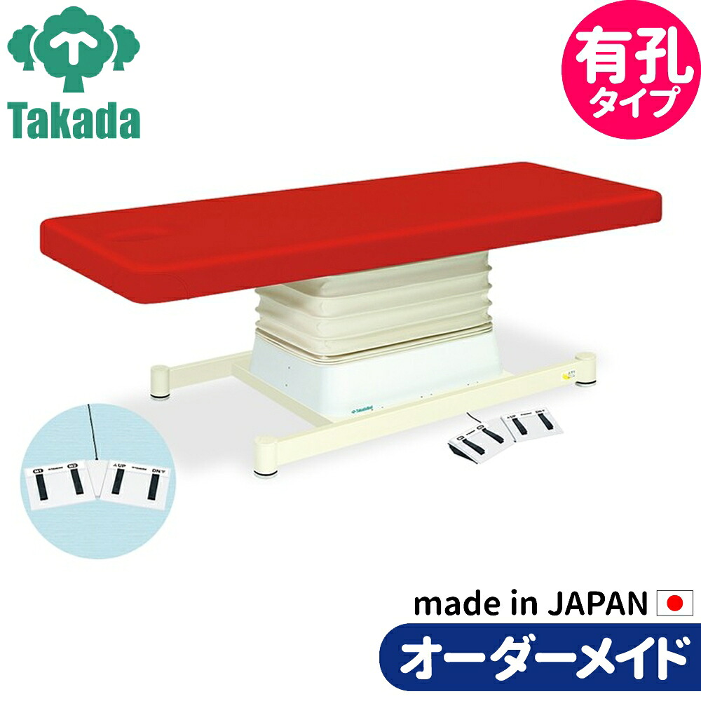 有孔垂直方向電動E印字機 結核症-762U 高田臥榻 整体臥榻 外科手術台 外科手術臥榻 エステ臥榻 購入注文御手伝いさん 日本製