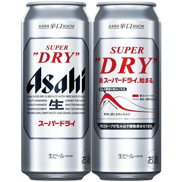 楽天市場】アサヒ スーパードライ 500ml （２４缶入）１ケース : お酒