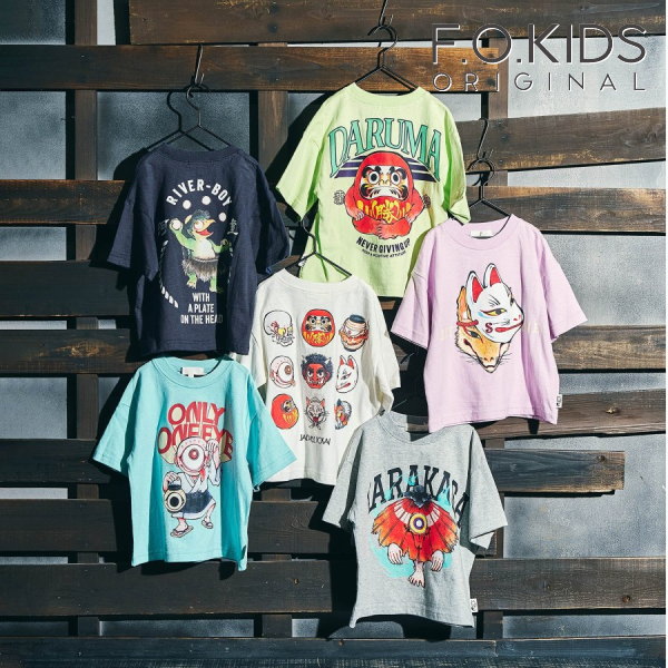 楽天市場】26'夏新作 F.O.KIDS エフオーキッズ YOKAI-Tシャツ R207216