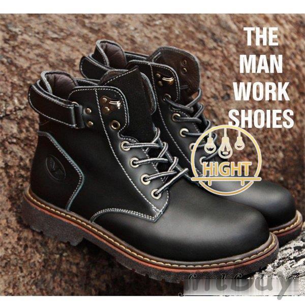 楽天市場】牛革 バイクブーツ メンズ 本革 ブーツ メンズ ブーツ