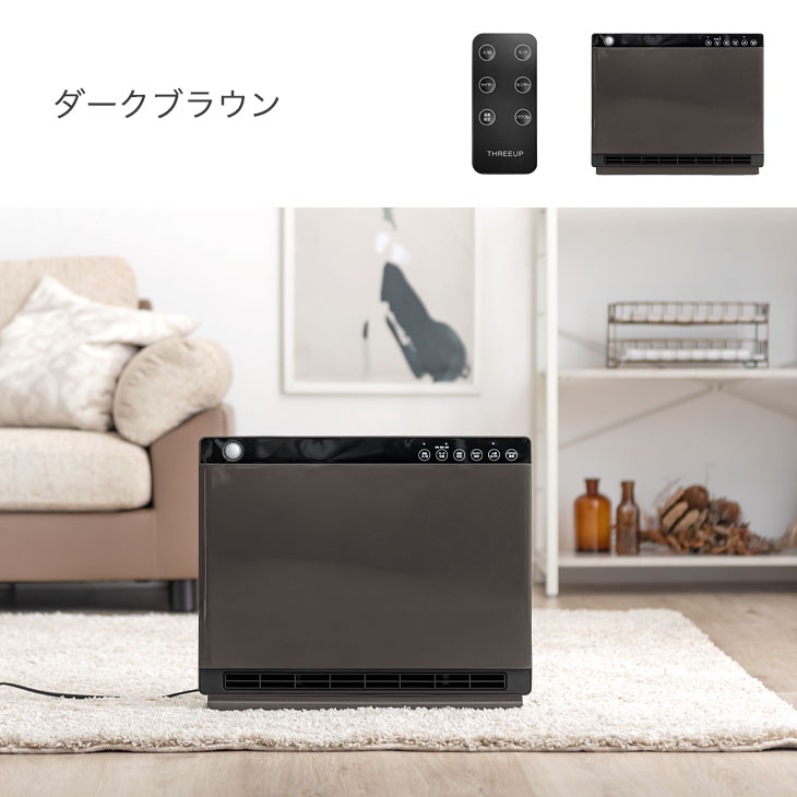 Wセンサー搭載ワイドセラミックヒーター