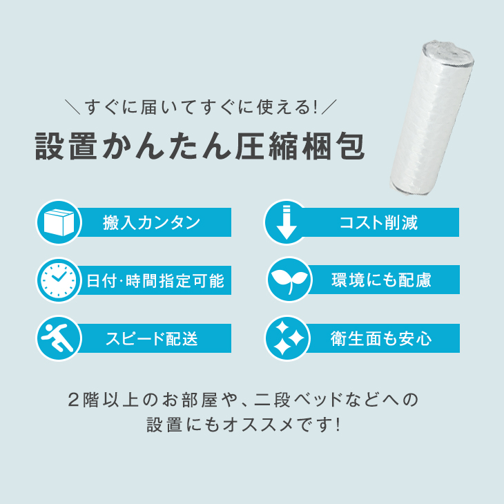 ポケットコイルマットレスダブル