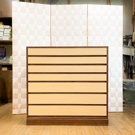 楽天市場】総桐チェスト5重マーブルBR 桐たんす 桐タンス インテリア