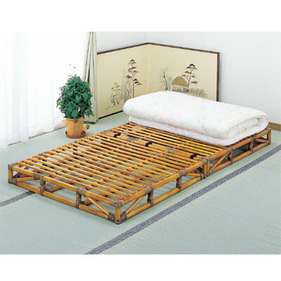 楽天市場】折り畳みベッド ラタンベッド すのこベッド/ Bed 籐
