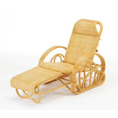 楽天市場】ラタンチェア 三つ折り寝椅子 リクライニングチェア ラック