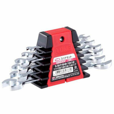 楽天市場】TONE コンビネーションスパナセット CS600P 6種類 レンチ