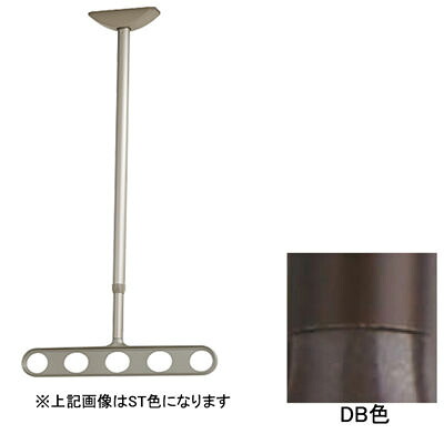ホスクリーン 軒裏天井用 物干金物 ZA-1145-DB 川口技研 0004-00481 軒裏天井 スタイリッシュ 高い操作性 長さ調整 スマート ワンタッチ調整 日本製 ステンレス アルミダイカスト
