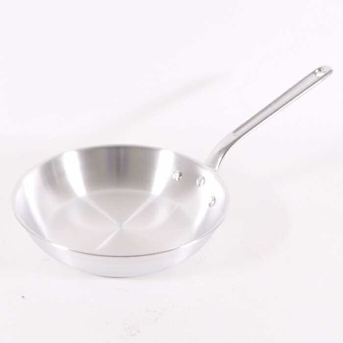 キング アルミ フライパン 27cm 業務用 プロ 中尾アルミ製作所 KND-018094 鍋 信頼 老舗 高品質 安定性 熱伝導 スタッキング 耐久性 歪み少ない 均一熱 日本製 外食産業 定番モデル 純度高い 耐熱性
