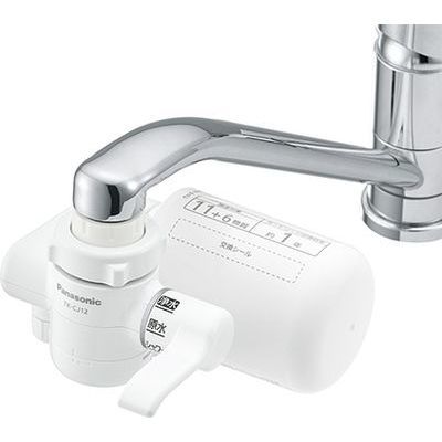 パナソニック 蛇口直結型浄水器 TK-CJ12-W