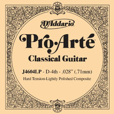 SALE／97%OFF】 DADDARIO クラシックギター用バラ弦 プロアルテ D-4th 