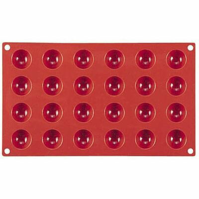 Marttellato(マルテラート) マルテラートフレキシブルモルドSF006(30 半丸型 24ヶ取) WSL33