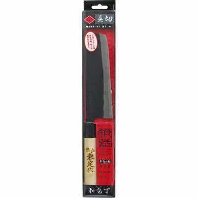 楽天市場】☆龍馬 黒打菜切庖丁 165mm 料理用包丁 藤原産業 : 工具ショップ