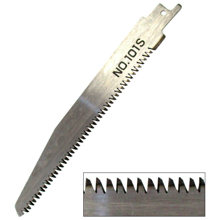 電動ノコギリ/電気のこぎり 〔日本製替え刃付き〕 替え刃：木工用/PC・塩ビ用 〔ガーデニング 園芸〕〔代引不可〕(代引不可) 電気のこぎり・充電式のこぎり用替刃 EARTH MAN セーバーソーブレード