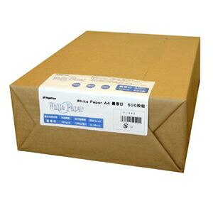 その他 (まとめ) 長門屋商店 ホワイトペーパー A4 最厚口 135kg ナ-542 1冊(500枚) ds-2222014
