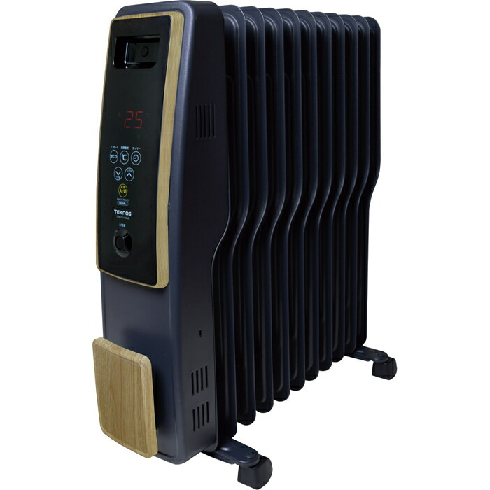 オイルヒーター 11枚フィン デジタル表示(1200W/700W/500W 切替式)(艶消しブラック) TEKNOS TOH-D1102K【送料無料】 (TOHD1102K) 楽天市場】TEKNOS テクノス オイルヒーター(デジタル表示) 11枚フィン