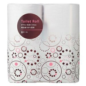 肌触りがいい その他 まとめ Tanosee リサイクルトイレットペーパー ダブル 芯あり 45m 1パック 8ロール セット Ds 高速配送 Www Facisaune Edu Py