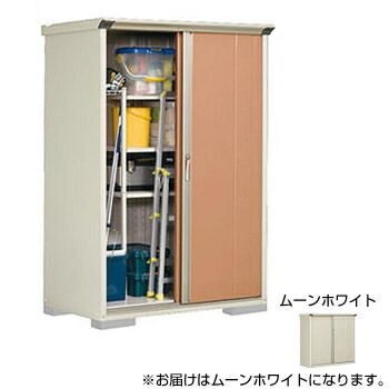 タクボ物置 グランプレステージ 全面棚 小型物置 収納庫 GP-137AF ムーンホワイト CMLF-1689707【納期目安
