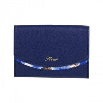 Fleur 名刺入れ ネイビー MES-FLE02 CMLF-1721246【納期目安