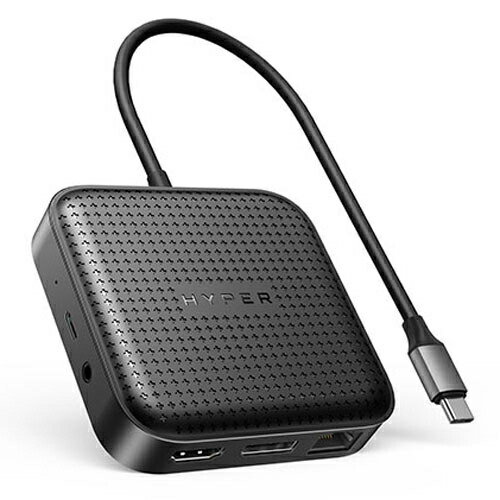 HYPER HyperDriveUSB4モバイルドックUSB-Cハブ HYPER HyperDriveUSB4モバイルドックUSB-Cハブ