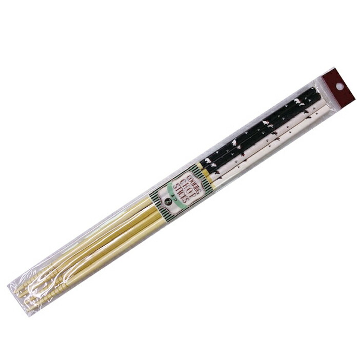 ネコ柄菜箸33cm2膳セット ネコ柄菜箸33cm2膳セット