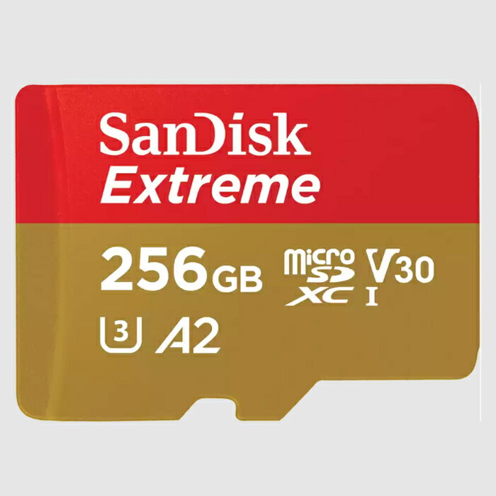 サンディスク エクストリーム microSDXC UHS-Iカード 256GB SDSQXAV-256G-JN3MD SDSQXAV256GJN3MD  【SALE／59%OFF】