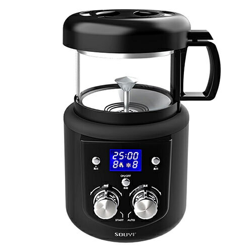 ソウイジャパン 本格コーヒー生豆焙煎機 コーヒーメーカー SOUYI JAPAN SY-121N マーケティング コーヒー 生豆 焙煎機 オートモード 熱風 本格焙煎 冷却 調節 15,389円