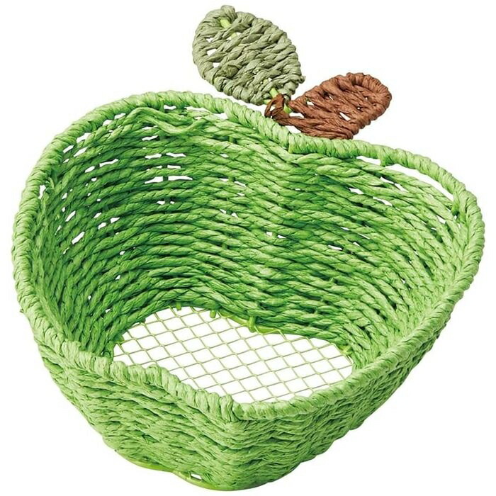 楽天市場】小物 収納 フルーツバスケット りんご型 サイズ違い3個