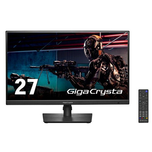 アイ・オー・データ機器 「5年保証」180Hz&WQHD対応27型ゲーミングモニター「GigaCrysta」 LCD-GDQ271JA 180Hz WQHD ゲーミングモニター クリア視認性 高速リフレッシュ オーバードライブ Clear AIM FPS リフレッシュレート技術 液晶ディスプレイ画像