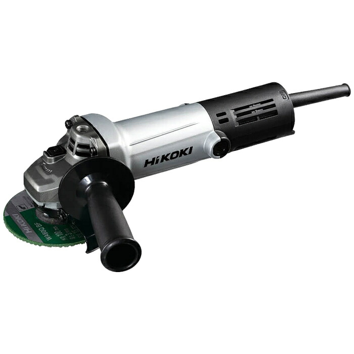 AC100V ディスクグラインダ トイシ径100mm スナップスイッチタイプ アルミボディ 低速高トルク型 3P可倒式プラグ付 [KH03] HiKOKI G10SLA(E) スナップスイッチ
