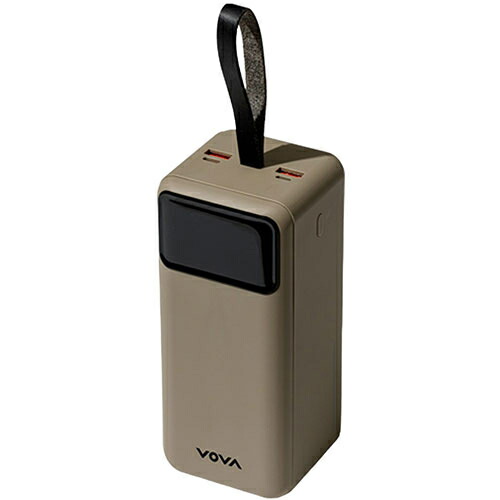 アウトドアバッテリー 50 000mAh 携帯できる大容量モデル フルークフォレスト FF-VA150【納期目安：１週間】 アウトドア バッテリー USB充電 災害対応 持ち運び 大容量 機内持ち込み 特殊コーティング LEDランタン 多機器対応 高速充電 革製ベルト 便利 軽量 オリーブカラー