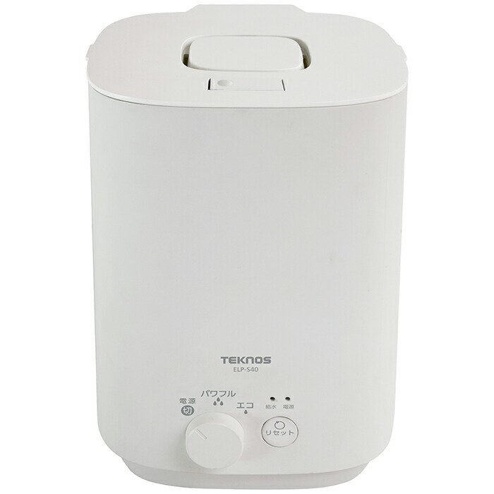 楽天市場】TEKNOS社製 ポット加湿器 スチーム加湿器 大容量4L 上部給水