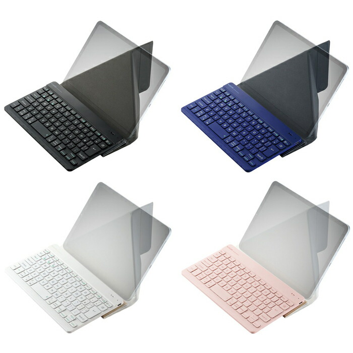 【メール便での発送商品】エレコム ワイヤレス キーボード Bluetooth 無線 パンタグラフ テンキーレス コンパクト 薄型 充電式 スタンド付 Slint エレコム TK-TM15BP 6,839円