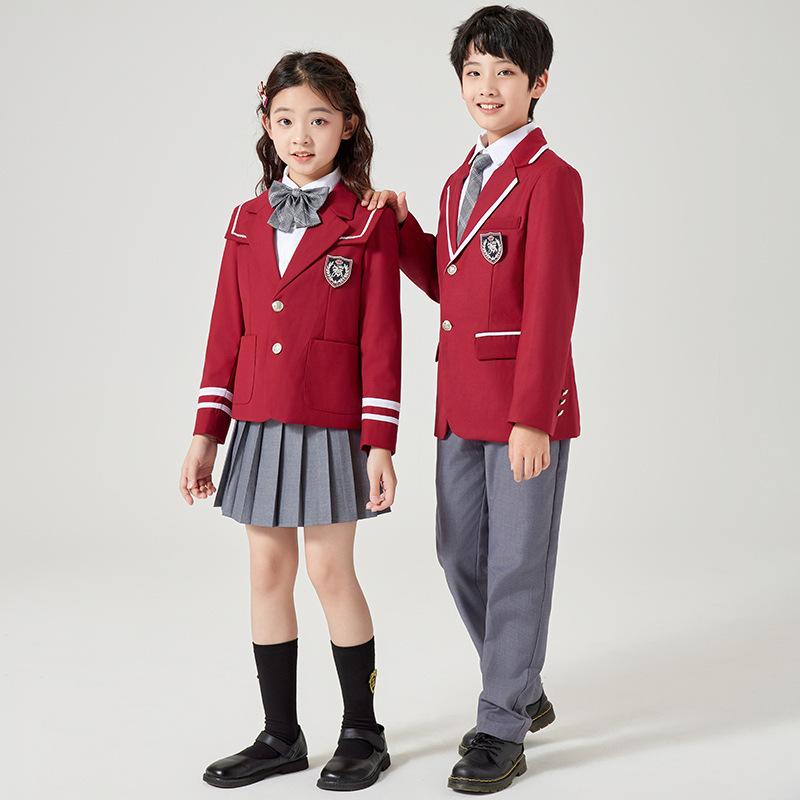 キッズ フォーマル 背広 セットアップ 小学生 ユニフォーム 幼稚園 園服 ちびっ子服 お坊っちゃん お嬢さん スポーツジャケット プルオーバー ズボン下 スコート 3点書き割り 歳月 連合王国風 体育着 普段着 はいり込む式 卒式 華燭の典 告げ知らせる会 掻き鳴らす会