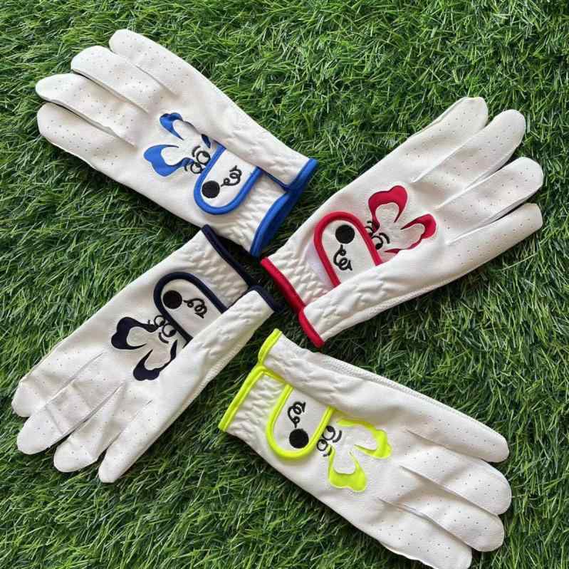 ゴルフ 手袋 キッズ 子供用 通気性 滑り止め アウトドア スポーツ かわいい 柄 S M L 春夏