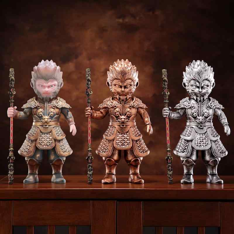 銅器 斉天大聖孫悟空銅像 美猴王神像 玄関 書架 茶台 客間 装飾品 工芸品置物 銅器 斉天大聖孫悟空銅像 美猴王神像 玄関 書架 茶台 客間 装飾