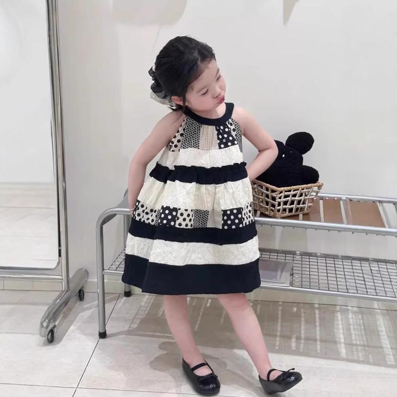 ワンピース キッズ 女の子 子供服 ノースリーブ ロングワンピース ストライプ プリンセス かわいい 夏 4,314円