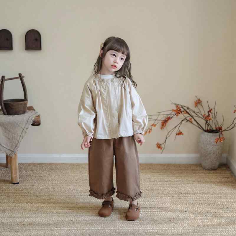 子供服 ジャケット 女の子 春物 アウター 日本風 ゆったり 無地 カジュアル 女児 赤ちゃん 洋風 かわいい 服 キッズ 春服 80 90 100 110 120 130 140cm