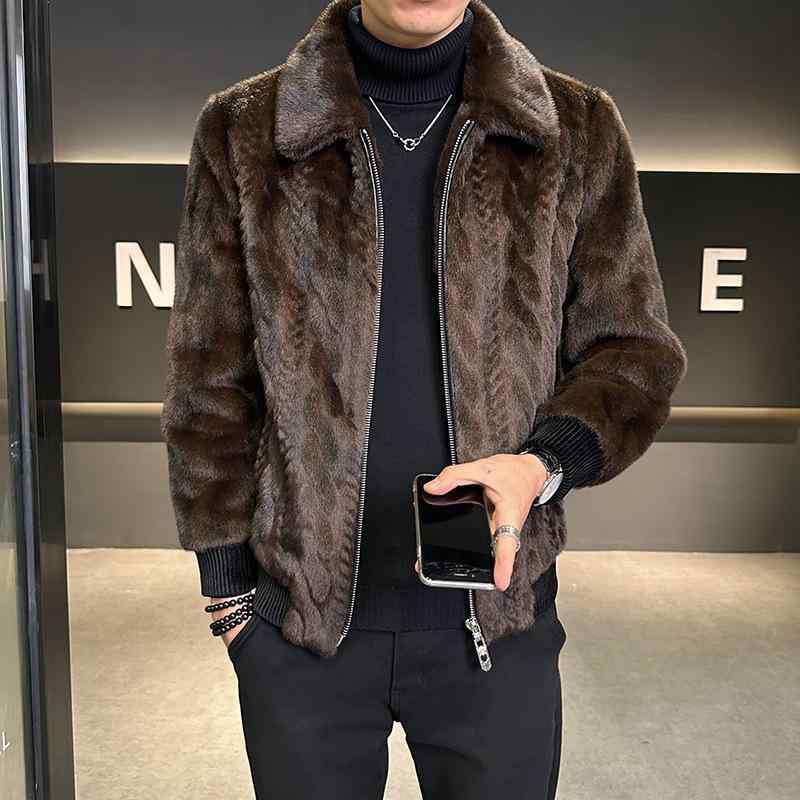 ジャケット レディース フェイクファー 厚手 Pコート ショート丈 アウター 秋冬 ブラック ブラウン系