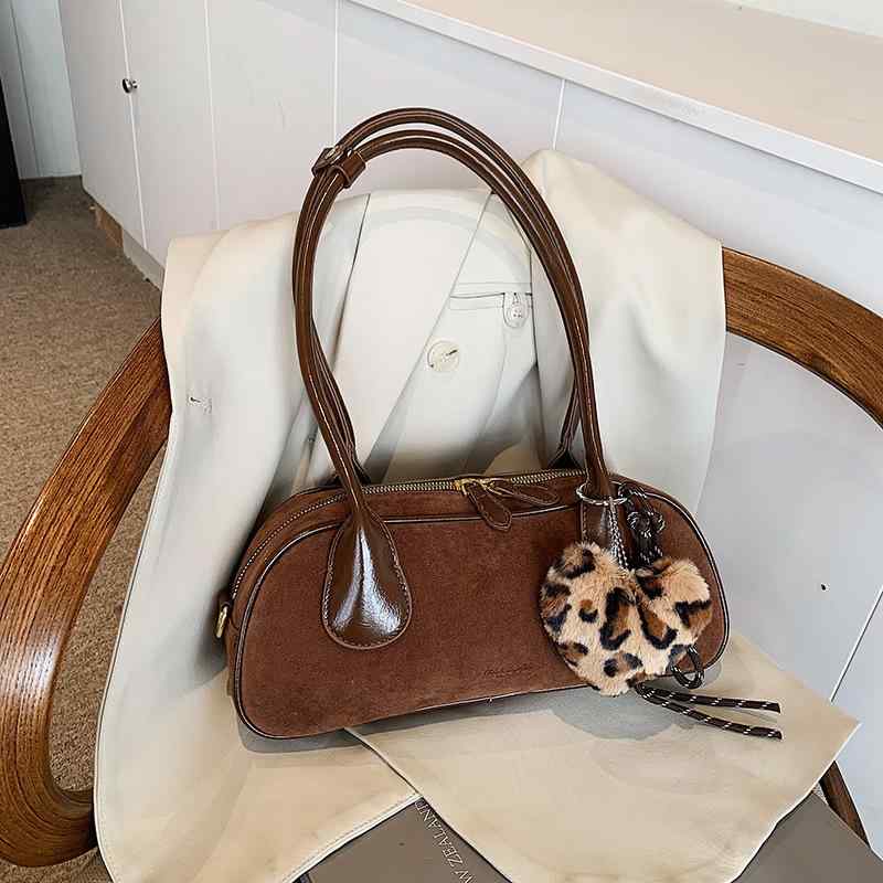 バッグ レディース 秋冬 ショルダーバッグ ハンドバッグ レトロ 磨き加工 PUレザー 肩掛け 鞄 シンプル 無地 ブラック レッド ブラウン