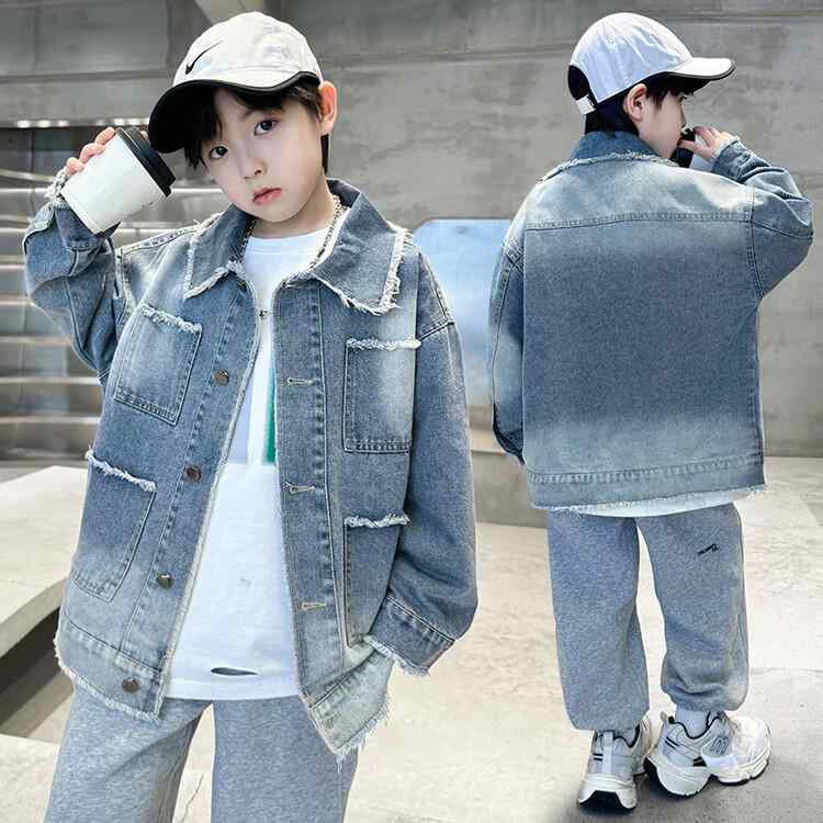 楽天市場】キッズ ビッグGジャン ショート丈 ジージャン デニム