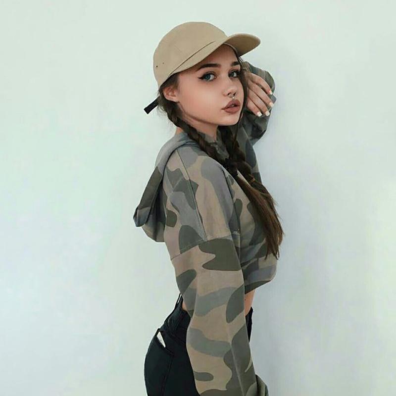パーカー レディース 迷彩柄 プルオーバー フード付き 長袖 ポリエステル ゆったり 楽ちん 普段使い ストリート カジュアル スポーティースウェット・トレーナー