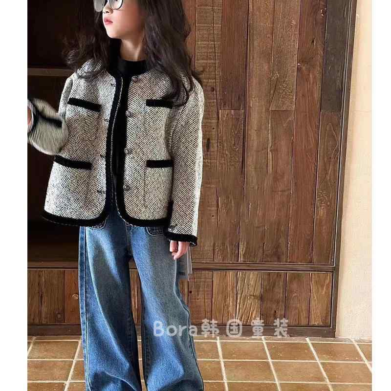 子供服 ジャケット 女の子 ショート丈 秋冬 アウター 韓国風 かわいい おしゃれ 厚手 あったか ジャンパー ガールズ 上着 トップス 防寒 普段着 通学着