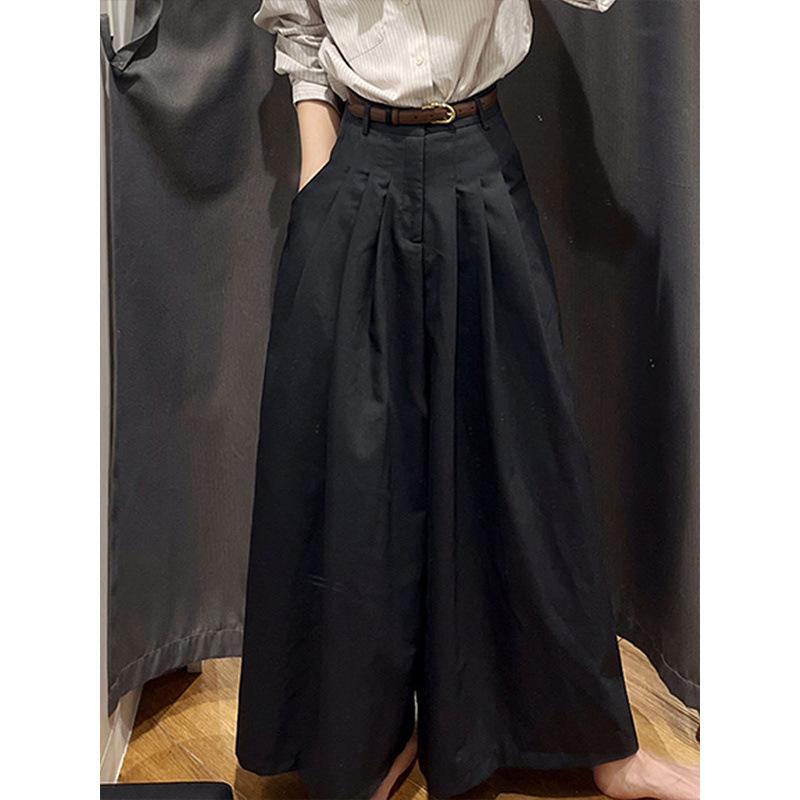 パンツ レディース 春夏 黒 ワイドレッグパンツ 高見え 高身長 低身長 ゆったり 楽ちん リラックス 普段使い お出かけ 通勤 オフィス モード系 大人カジュアル きれいめ